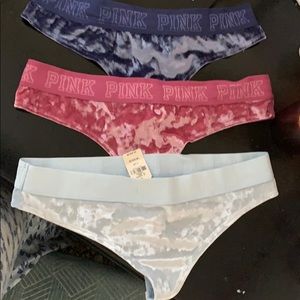 Velvet thongs
